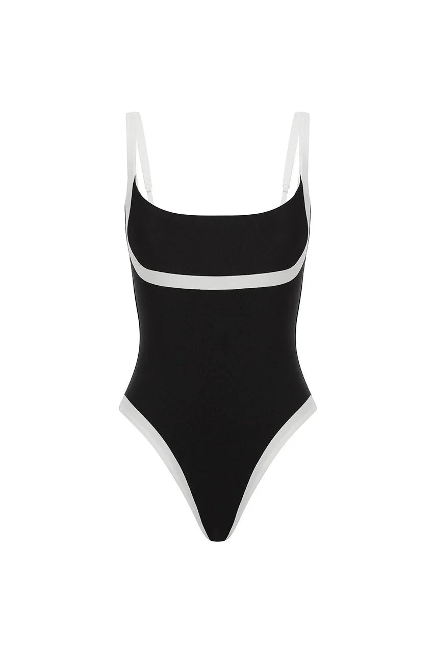 Lilo One Piece - Black/White