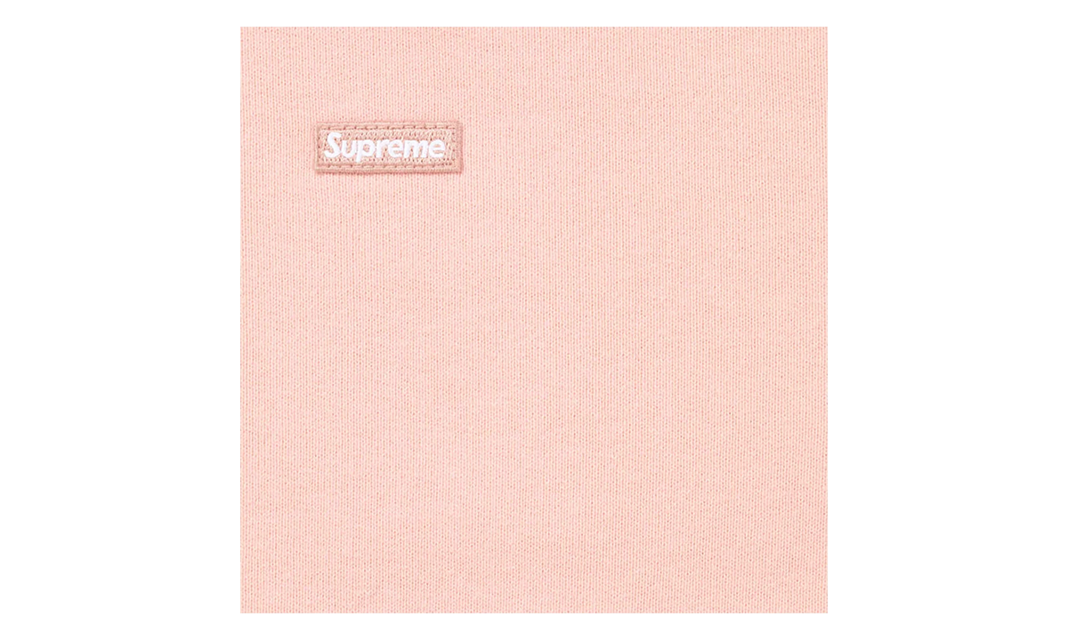Small Box Zip Up Hooded Sweatshirt "SS26 -Light pink" SU27353