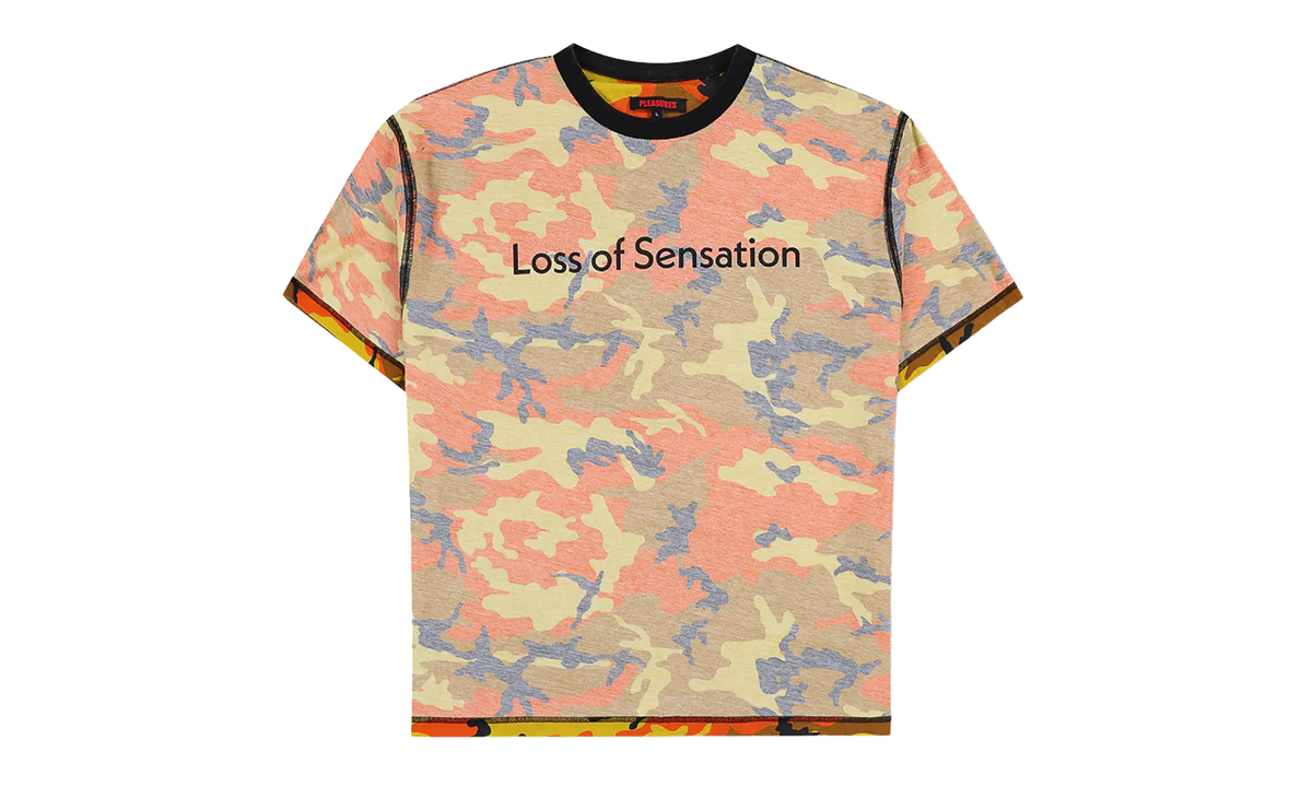 Sensation SS Camo Reversible Tee "Orange" P26SP024-ORG