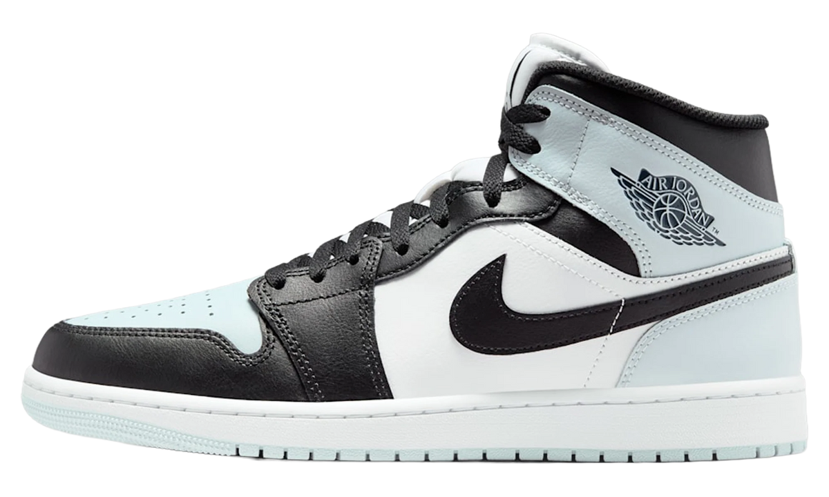 Air Jordan 1 Mid "Black Aura / Squadron Blue" DQ8426 002