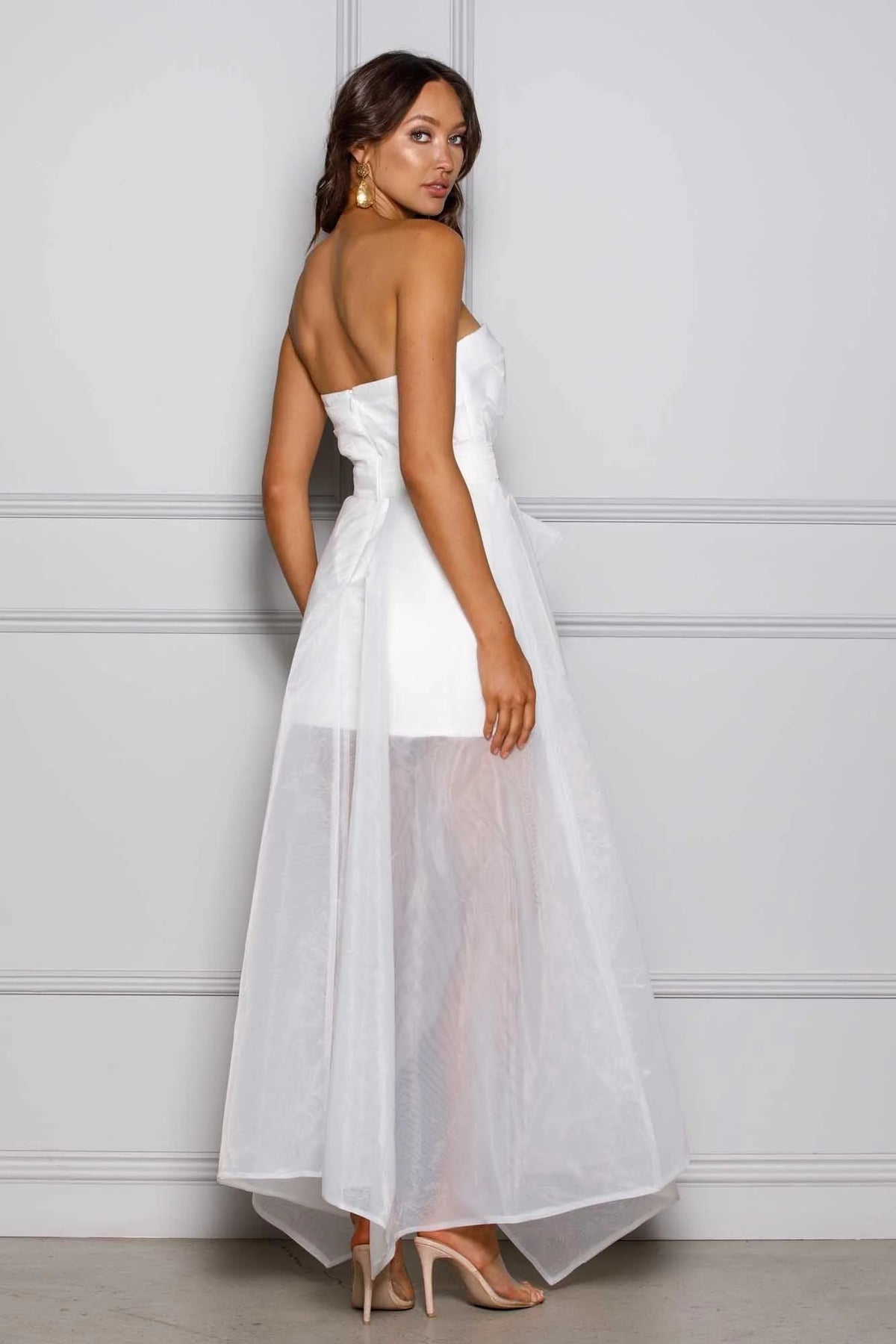 Hazel Gown - White