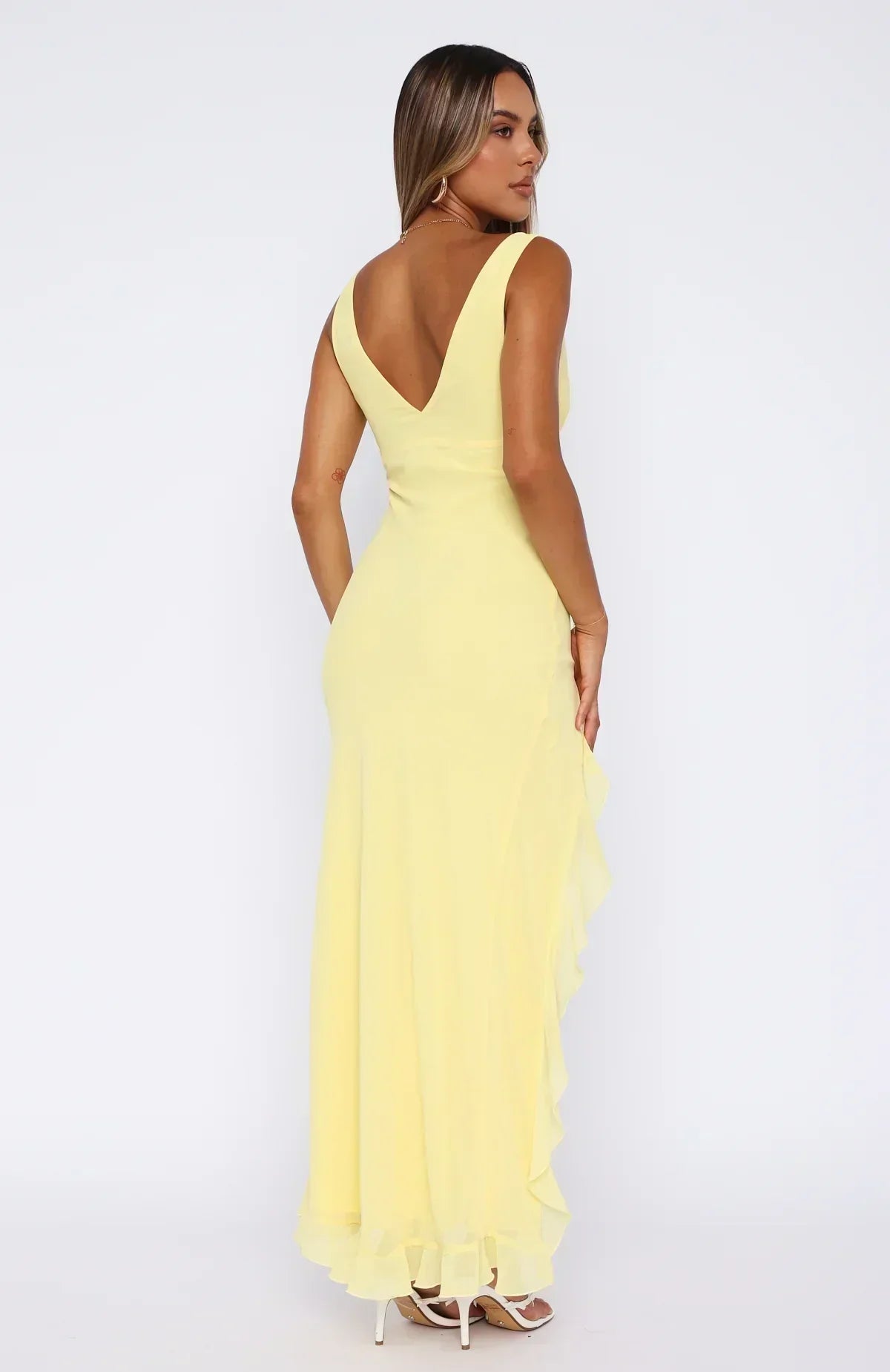 Livette - V-neck Maxi Dress
