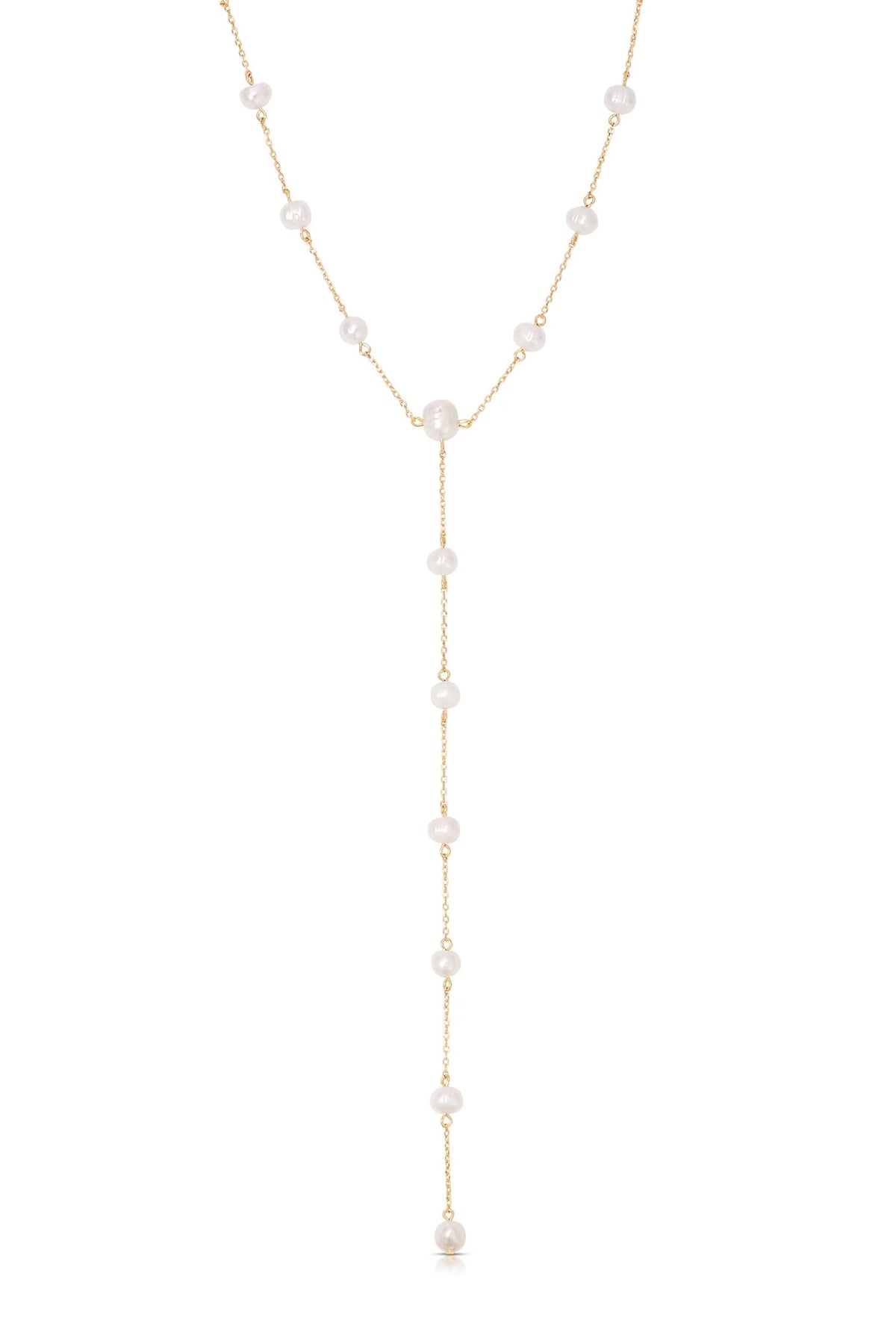 Dripping Pearl Necklace