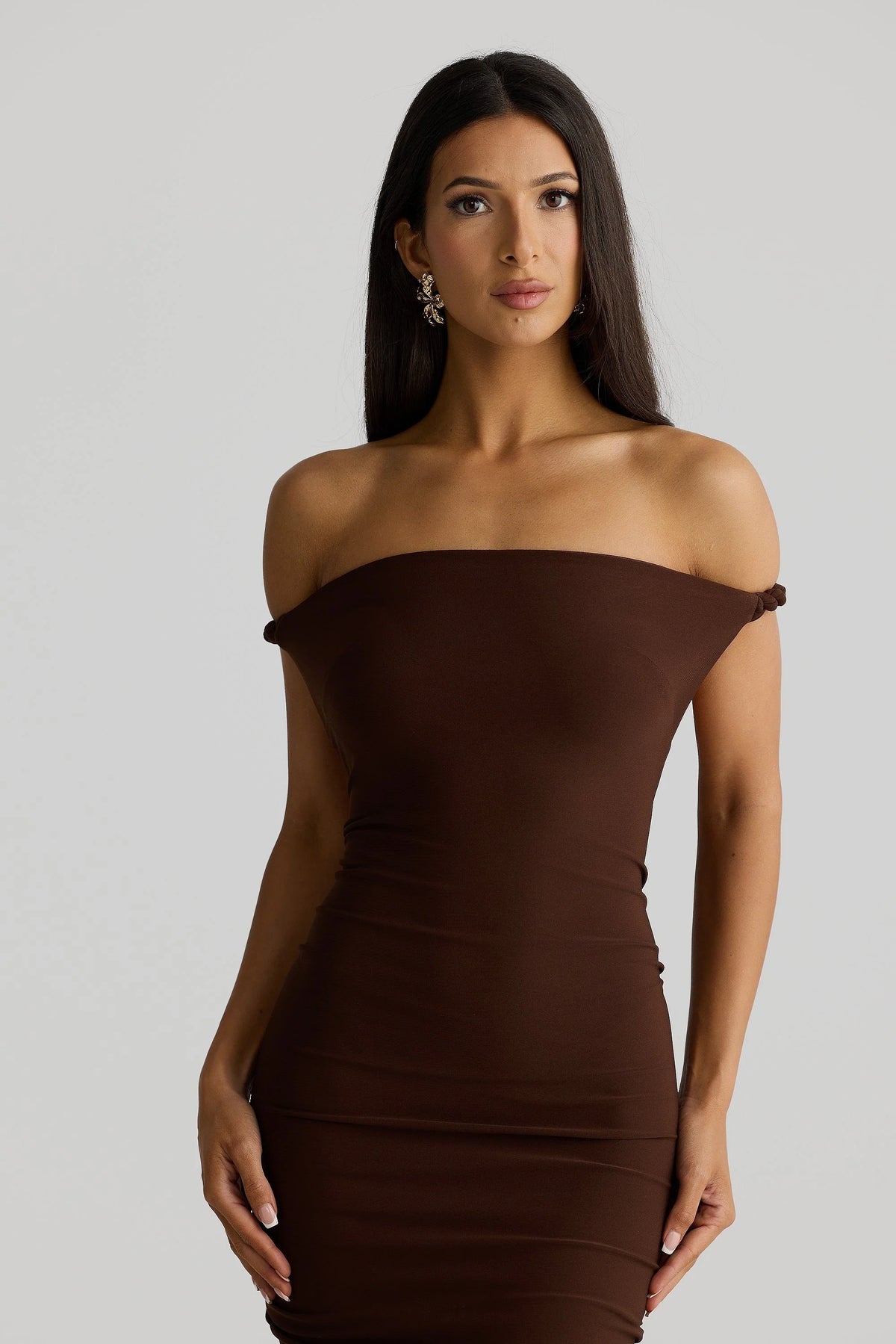 Maia Multi-Way Gown - Espresso Brown