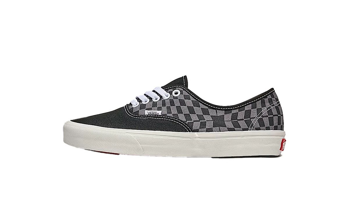 Authentic "Color Theory - Warp Check Black" VN000D7YBLK