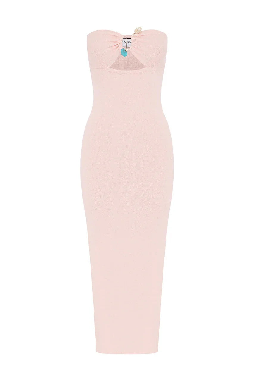 Luna Midi Dress - Musk
