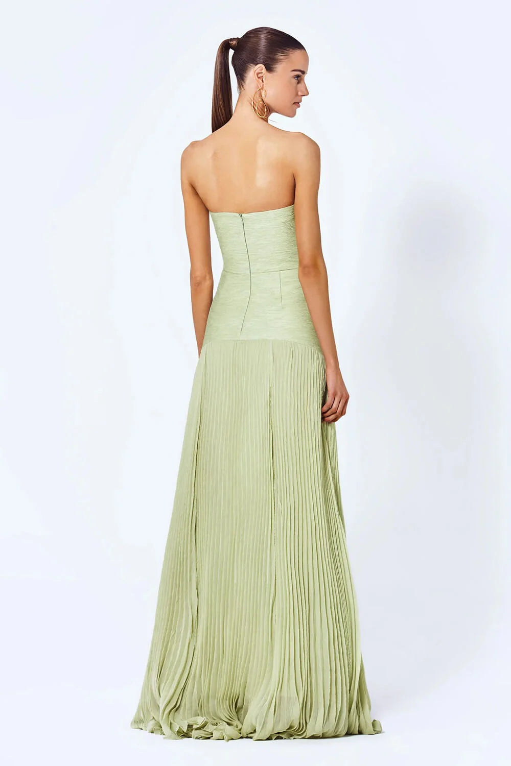 Zynella - Sleeveless Drop-Waist Maxi Dress