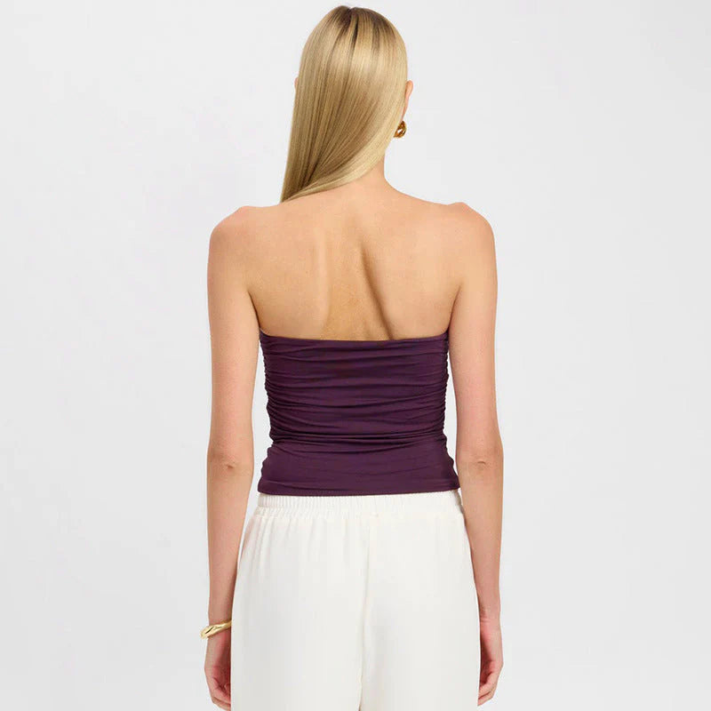 Narella – Strapless top with decorative detail