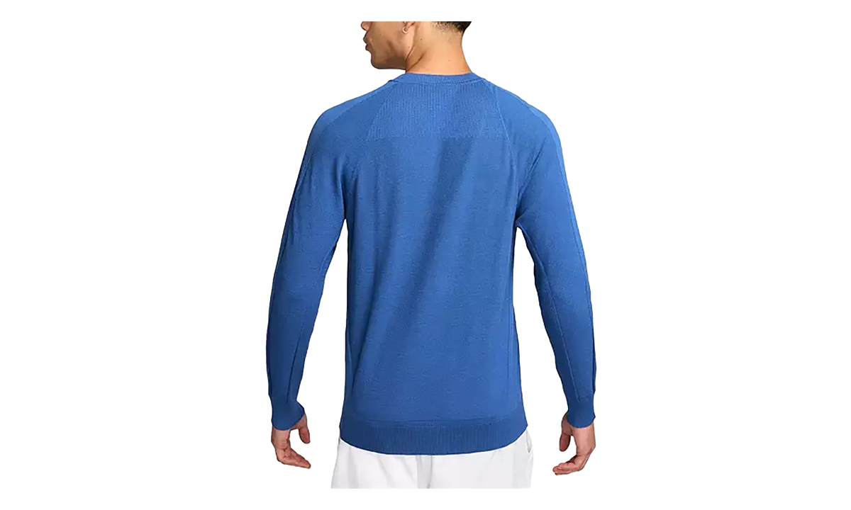 Tour Sweater Knit Crew "Comet Blue / Pale Ivory" FQ8832 411
