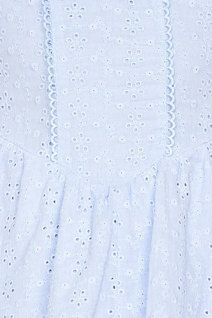 Be Cute Mini Dress Blue