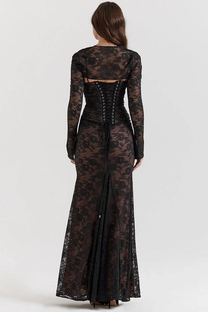 Livette - Corset Maxi Dress