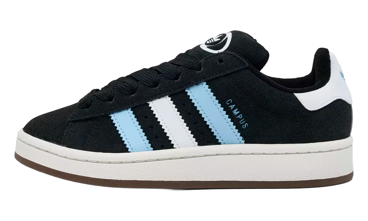 Campus 00s GS "Core Black/Footwear White/Clear Blue" JS0053