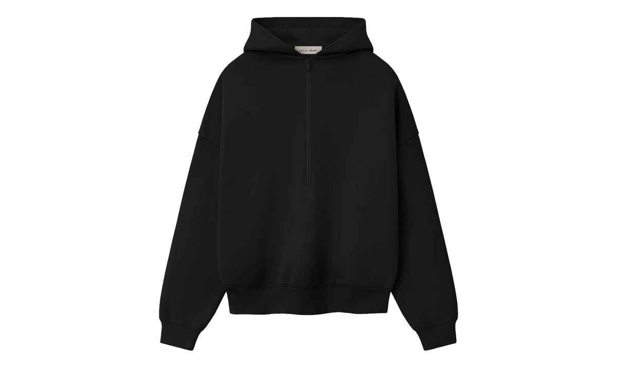 Property Lounge Half Zip Hoodie "Black" 192SP266911F