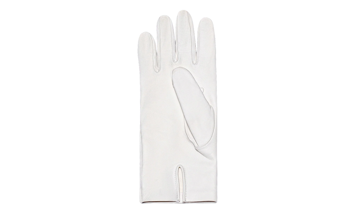 LEATHER GLOVES "WHITE" S67TS0026SY1536101