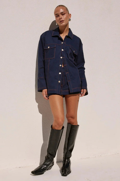 Veronica Jacket -  Navy