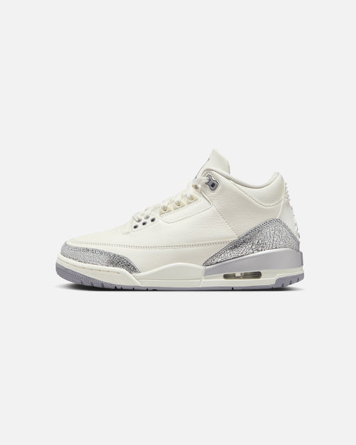 Women's Air  3 Retro "Metallic Silver" Sail/Cement Grey