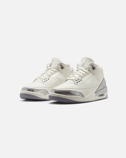 Women's Air  3 Retro "Metallic Silver" Sail/Cement Grey