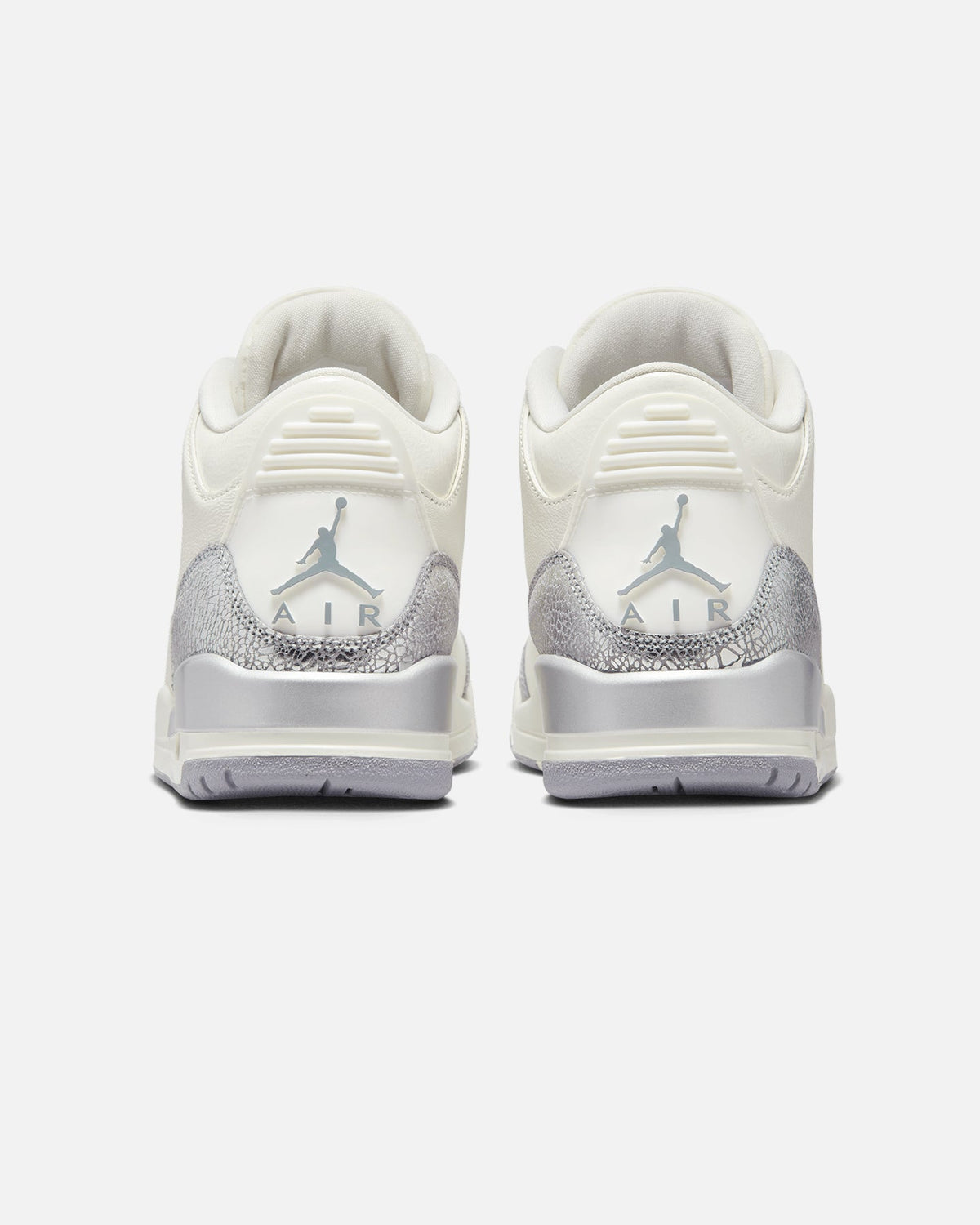 Women's Air  3 Retro "Metallic Silver" Sail/Cement Grey