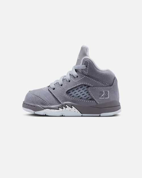 Kids' Air 5 Retro "Wolf Grey" (TD) Graphite
