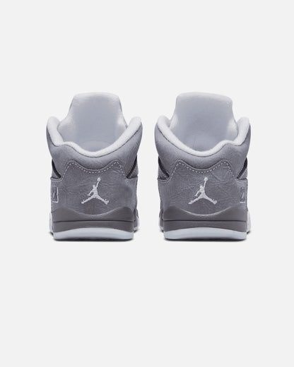 Kids' Air 5 Retro "Wolf Grey" (TD) Graphite