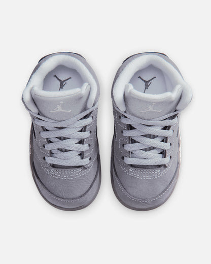 Kids' Air 5 Retro "Wolf Grey" (TD) Graphite