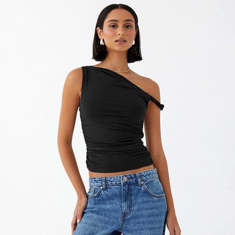 Cleo - Off-Shoulder Twist Top