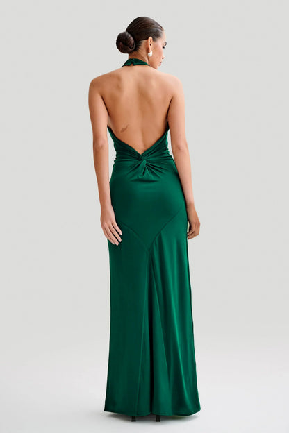 Elyna | Halter Maxi Dress