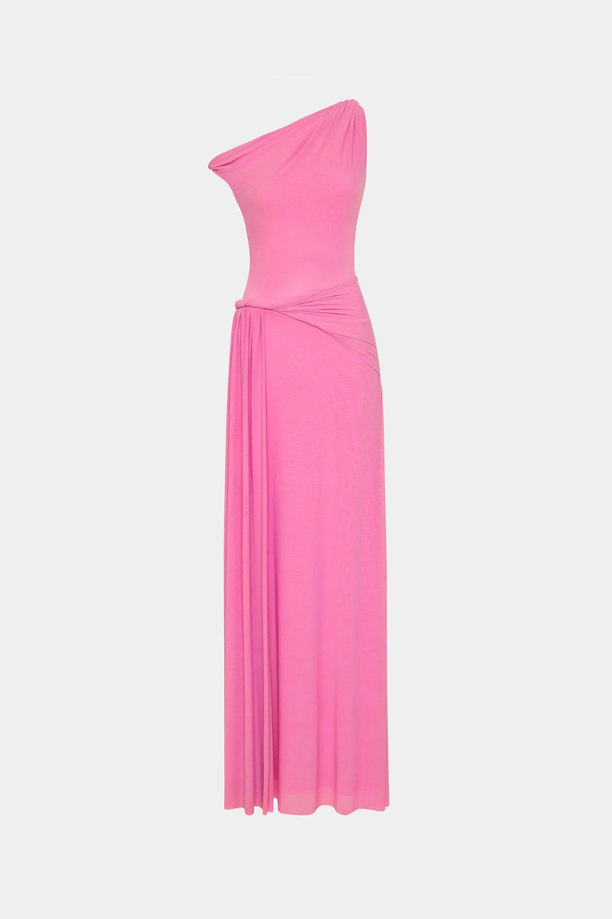 Misha Sisal Mesh Maxi Dress - Orchard Pink
