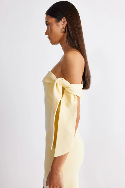 Jaymes Mini Dress - Panna Cotta