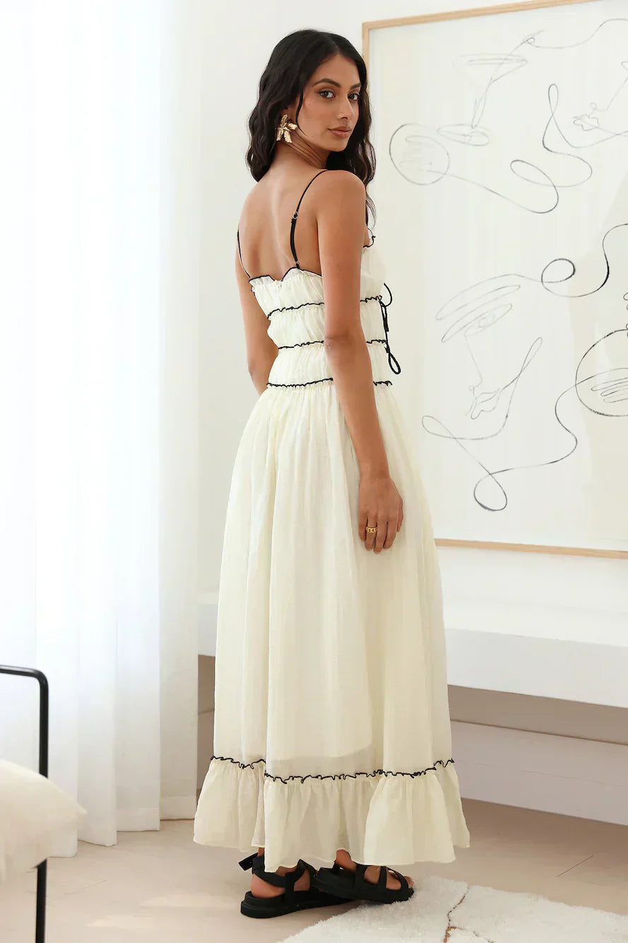 Understand It Maxi Dress Cream