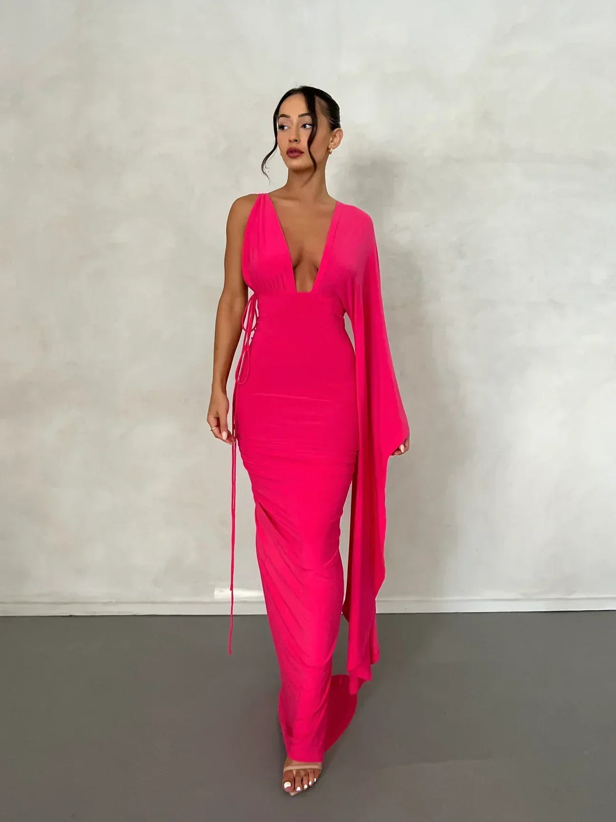 Athena Gown - Fuchsia