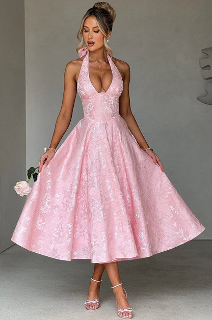 Livette - Elegance Open Midi Dress