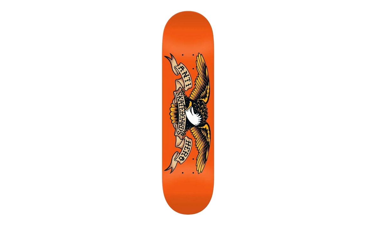 Antihero Classic Eagle Deck Skateboard "Orange" SU27422