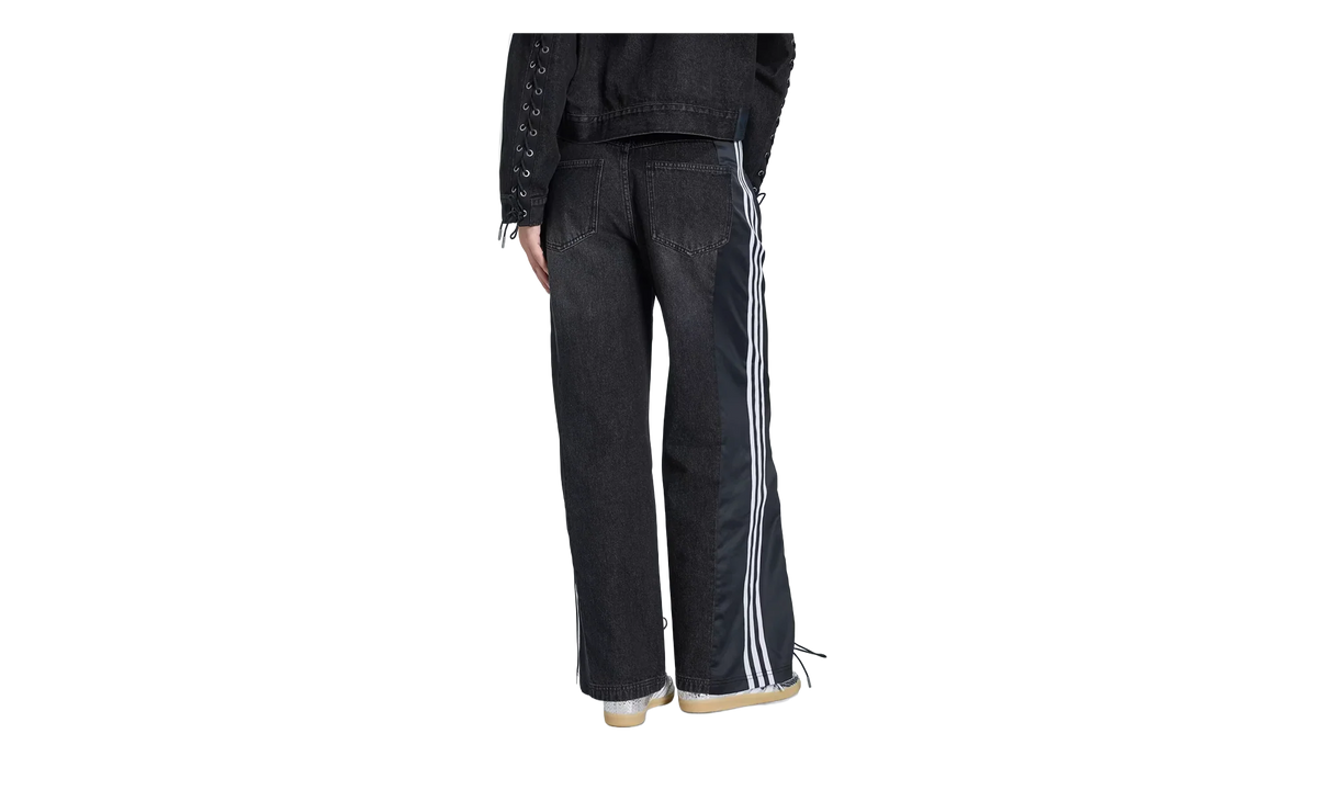 ORIGINALS DENIM FB LACING PANTS WMNS "Black" KS3878