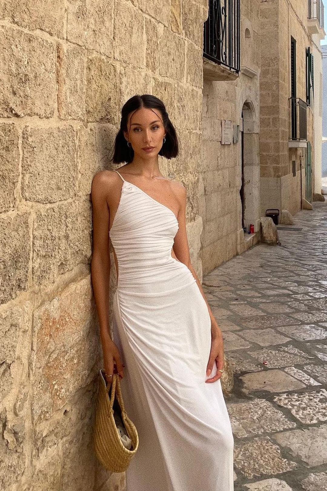 Monaco Dress - White