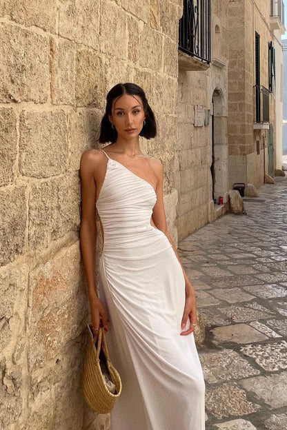 Monaco Dress - White