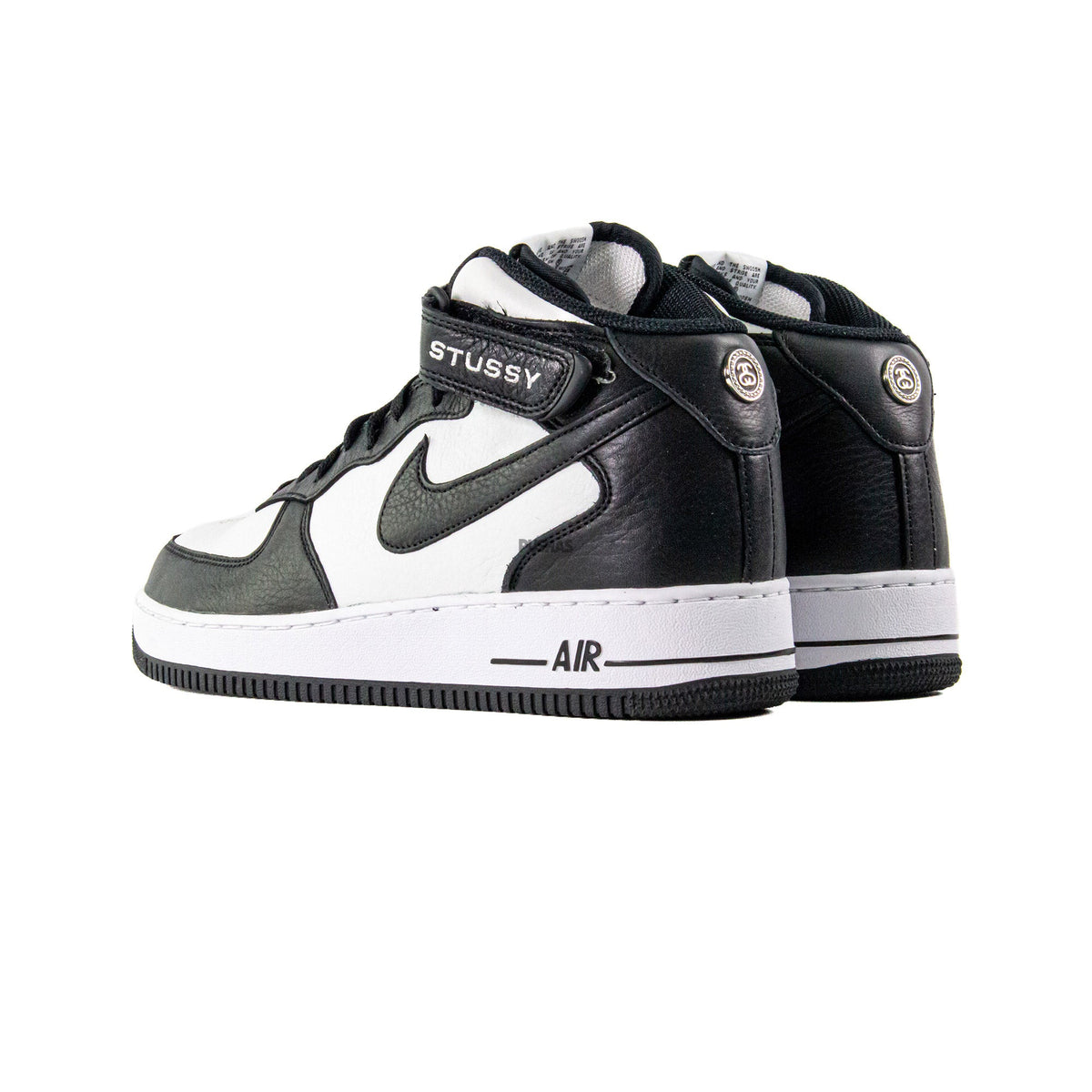 Air Force 1 Mid Stussy 'Light Bone Black' (2022)