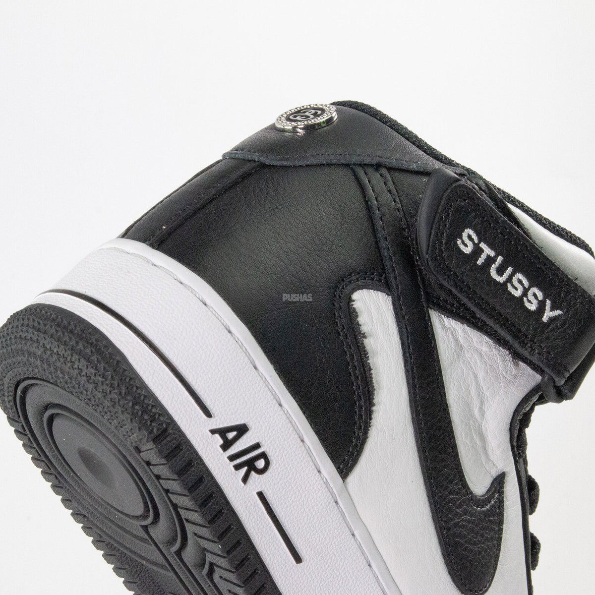 Air Force 1 Mid Stussy 'Light Bone Black' (2022)