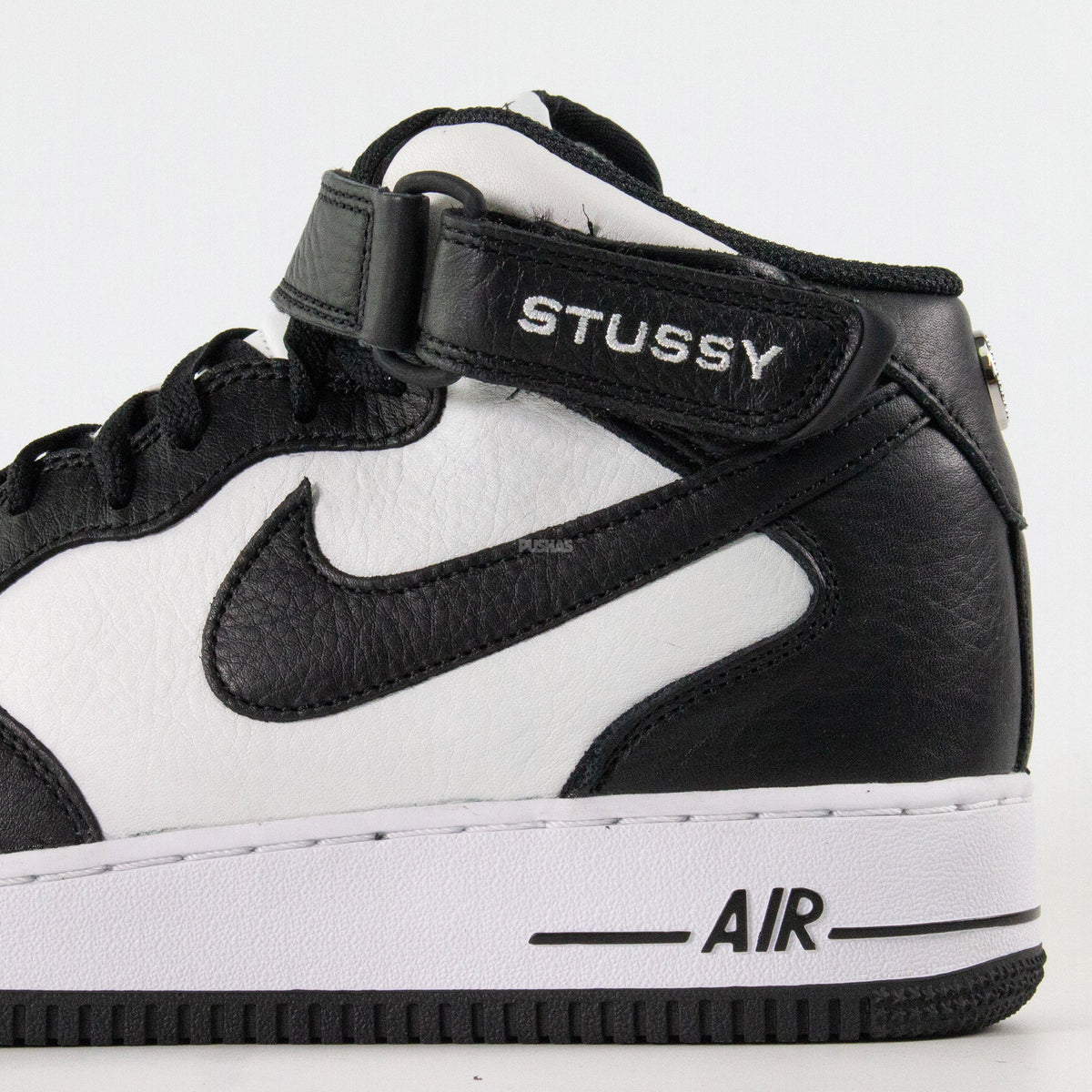 Air Force 1 Mid Stussy 'Light Bone Black' (2022)