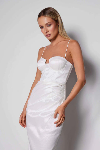 Elytra Dress - White