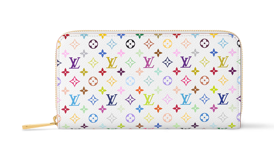Zippy Wallet "Takashi Murakami - White Multicolored" M13922