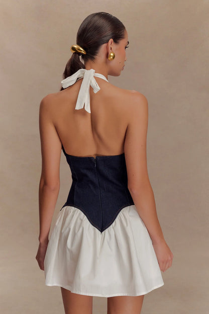 Livette - Halter Mini Dress