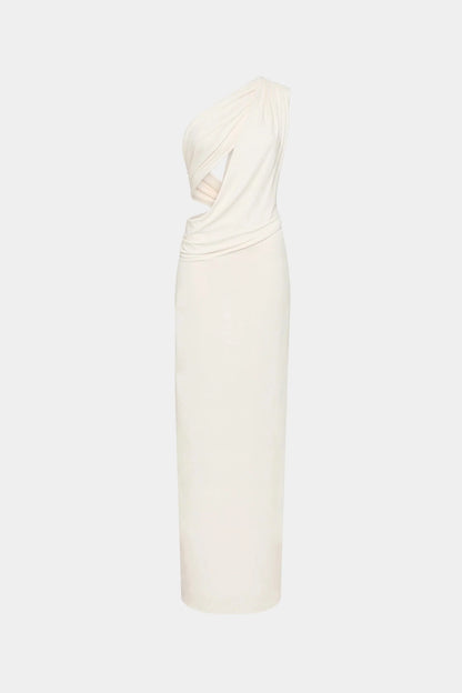 Misha Solstice Cupro Maxi Dress - Ivory