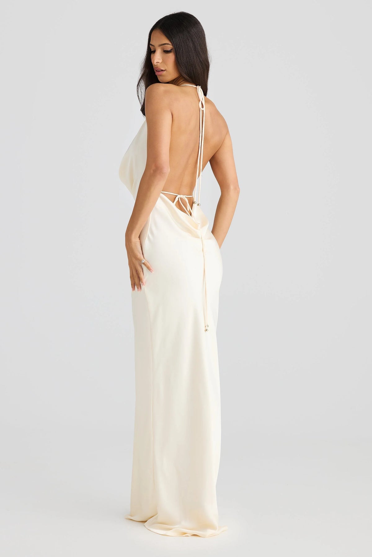 Josefina Dress - Pearl White