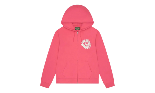 Denim University Zip Hoodie "Pink" DT426