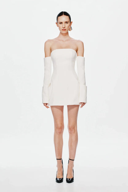 Misha Riptide Mini Dress - Ivory