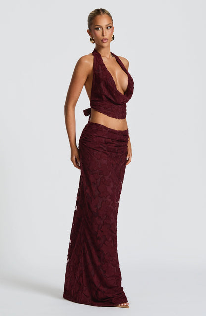 Naevina – Sheer flower co-ord set