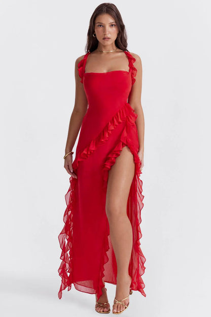 Livette - Ruffle Maxi Dress