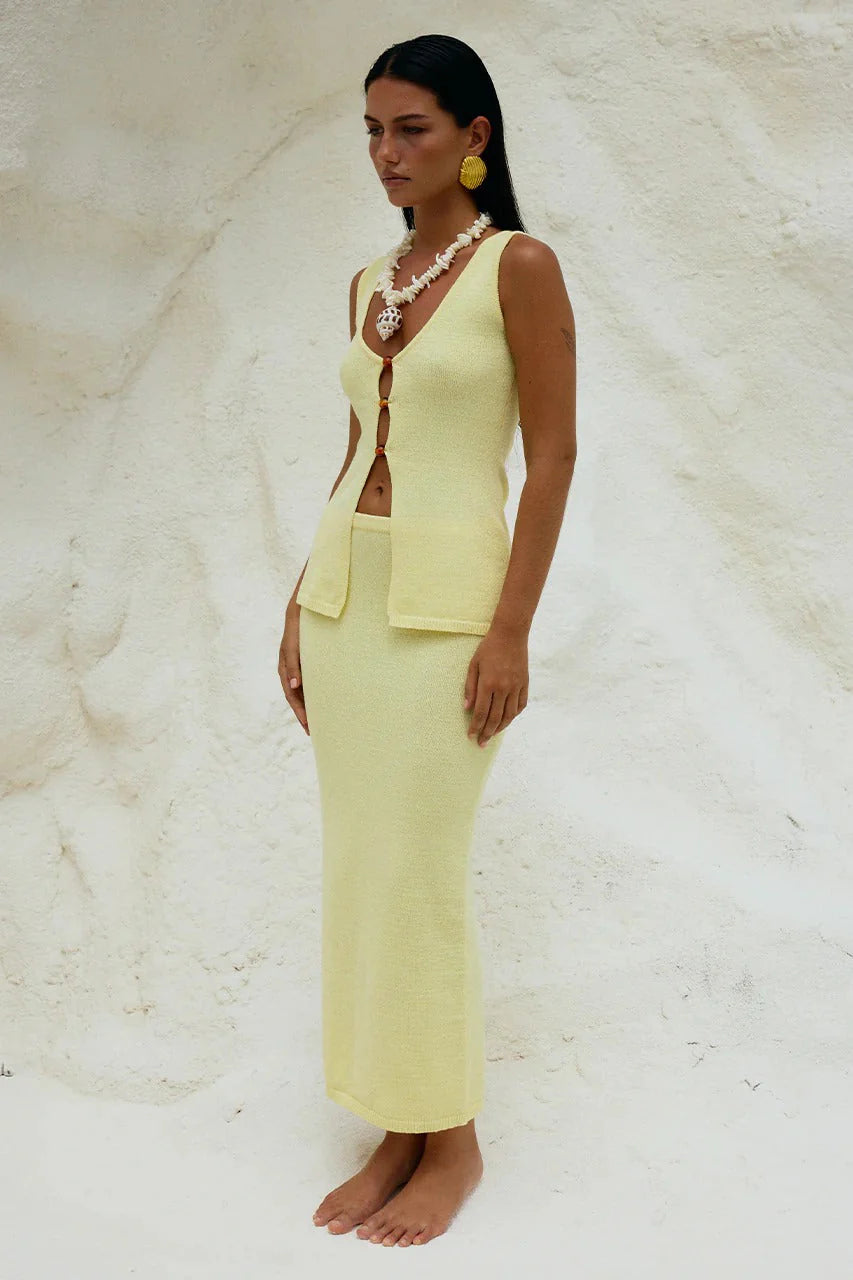 Nadina Top - Lemon