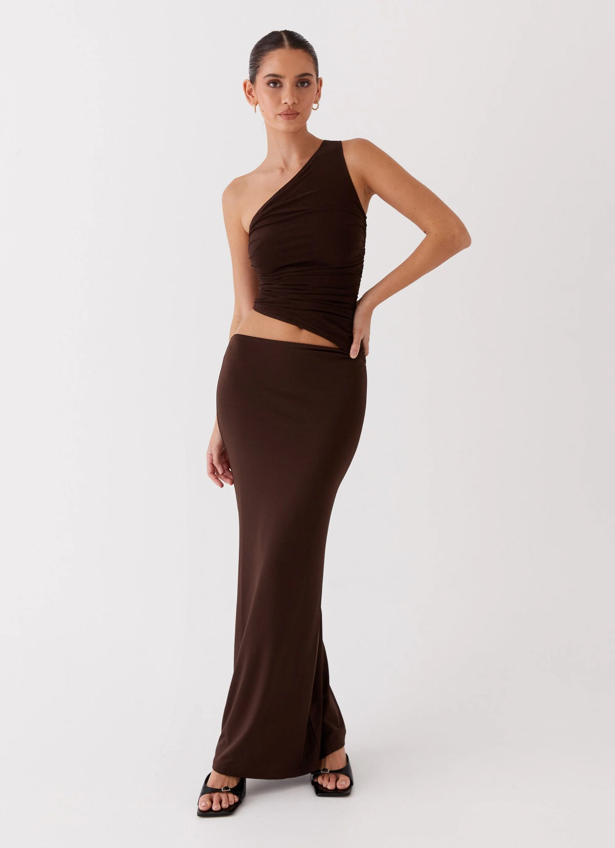 Mia Asymmetrical Long Dress